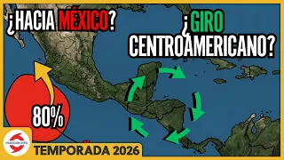 Posible Huracán cerca de México. Odalys o Polo hacia Michoacán, Colima, Jalisco, BCS o Nayarit.