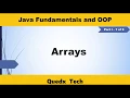 Java Fundamentals and OOP Part I 7 of 9 - Arrays