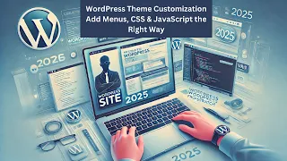 WordPress Theme Customization 2025 Learn How to Add Menus CSS JavaScript the Right Way