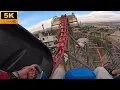 X2 POV 5K AMERICA S MOST INTENSE ROLLER COASTER Six Flags Magic Mountain CA