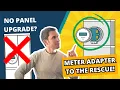 What is the Meter Adapter Meter Collar Backup Switch for and how do they work