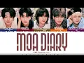 TXT - 'MOA Diary' (Dubaddu Wari Wari) [JP Ver.] Lyrics [Color Coded_Kan_Rom_Eng]