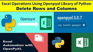 Excel Operations Using Openpyxl Library of Python Delete Rows and Columns datatechinfo