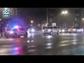 Detroit Police Police Escort x4 VIP s To Airport After NFL Game - Week 15