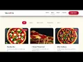 Pizza Restaurant Website Template Food Delivery Website n
