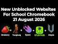 New Mystery Unblocker Websites Links - Unblocked Websites For School Chromebook 2026 new