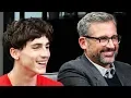 Timothee Chalamet Felt Protected Acting with Steve Carell in Beautiful Boy