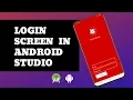 Create beautiful login screen Android Studio Tutorial Android Apps Login Screen