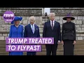 Download Lagu Royals Treat Donald Trump to Marching Band and Flypast at Windsor Castle