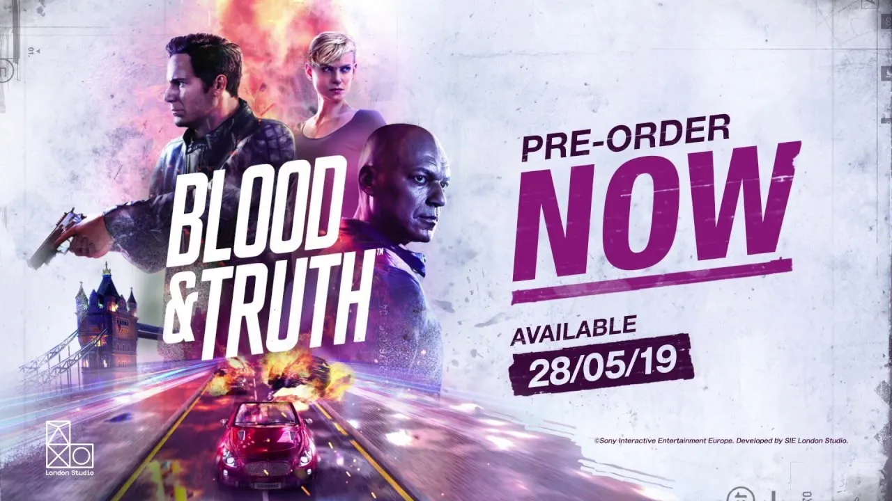 PS VR《Blood & Truth》宣傳影像