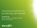 Get your denials under control - Care360 On Demand