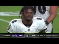 Lamar Jackson frustrated after he FUMBLES in OT Ravens vs Raiders
