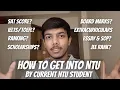 How to get into NTU Singapore from India