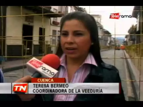 Veedores exigen cumplimientos de plazo en obras tranvía