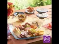 Wildflower Square Platter and Entertaining Bowls