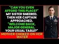 Download Lagu At Dinner They Called Me a Loser— Then My Sister’s Captain Said \