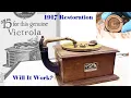 Full Restoration - Victor Victrola Record Player from 1917