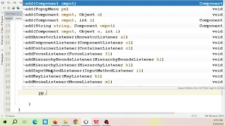 Java Swing JSeparator setOrientation