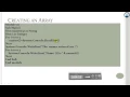 Arrays And Oops Concept In Vb Net