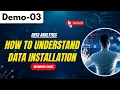 Data Analytics Demo 03 How to Understand Data Installation Beginner s Guide