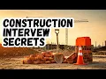 Construction Job Interview Top 46 Questions Perfect Answers for Success