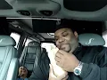 Ebony Feet Tickled In Car