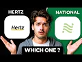 Hertz vs National Comparison Best Car Rental Service 2026