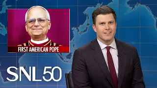 Weekend Update: Catholic Church Elects First American Pope, Trump Wants to Reopen Alcatraz - SNL