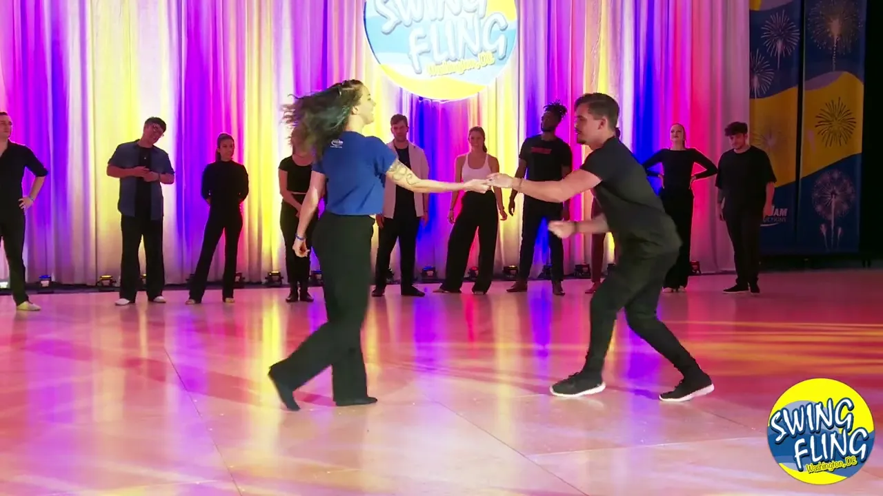 Swing Fling 2023 All Star Strictly Swing Byron Brunerie & Hailey Toro