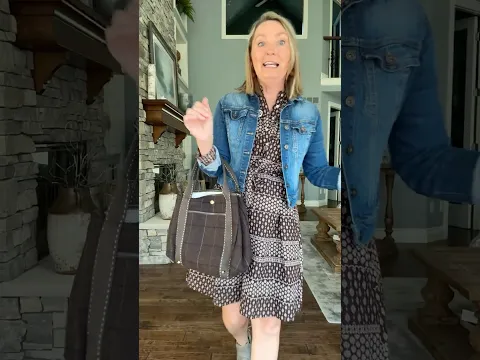 Casual Walmart Dress Outfit for Fall #styleafter50