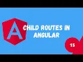 Child Routes In Angular Angular Child Routes Angular Tutorial NSCODE