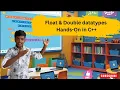 C Tutorial For Beginners Float And Double In C Rakshith Prabha