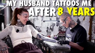 MY HUSBAND TATTOOS ME FOR THE FIRST TIME IN 8 YEARS