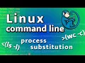 Linux Process Substitution Explained vs Pipes Command Substitution
