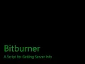 Script for getting server info Bitburner - A programming-based incremental game