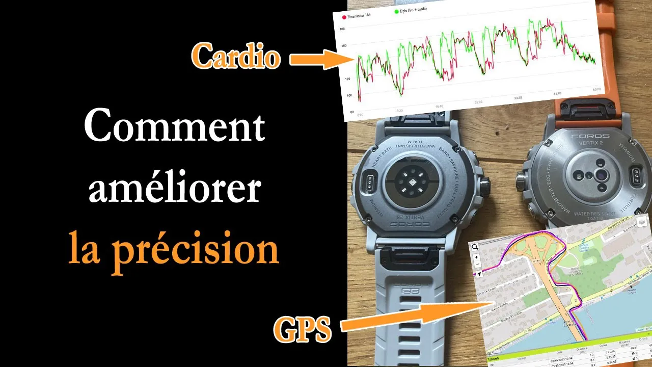 Comment améliorer la précision de sa montre GPS (cardio et GPS)