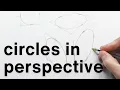 How to draw circles in perspective