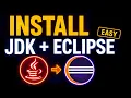 How to Install JDK Eclipse IDE Step by Step Windows 11