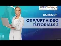 Tutorials 2 Features Part 2 for beginners QTP Online Training