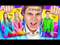 Dad vs Stepdad Rich vs Poor Dad