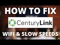 How To Fix CenturyLink - No Internet No Wifi or Slow Speeds