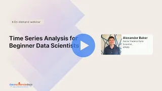 Time Series Analysis and Forecasting Beginner Machine Learning Tutorial Community Webinar