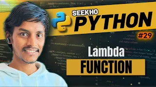 4 6 Lambda Function in Python Seekho Python