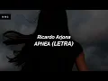 Ricardo Arjona - APNEA 💔 || LETRA