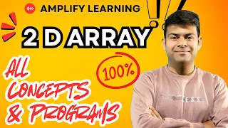 2D ARRAY 1 SHOT Important Java Programs Class 10 ICSE Computer