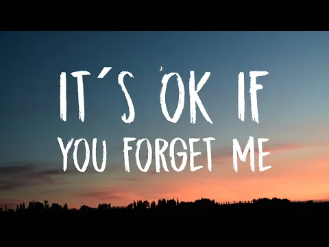 Download MP3 Astrid S - It´s Ok If You Forget Me (Lyrics)