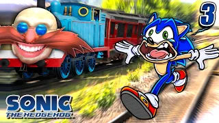 THE TRAIN!! - Sonic & Amy Play Sonic 06 (Sonic’s Story) PART 3