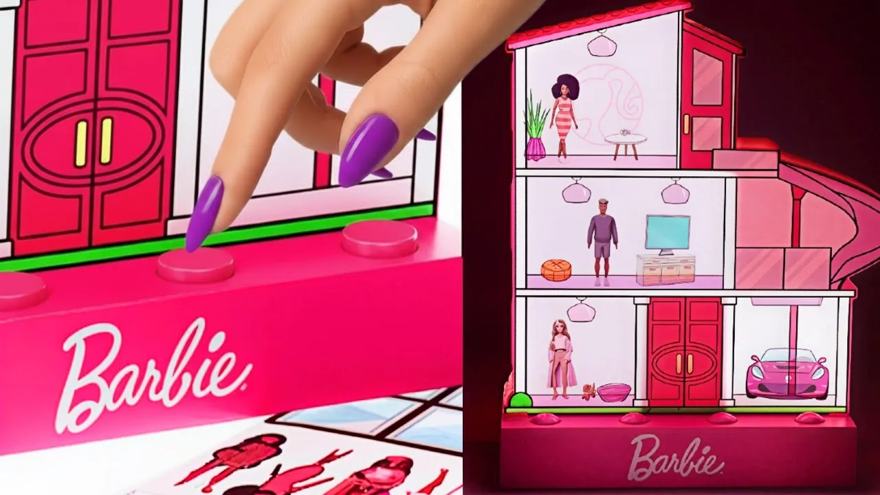Barbie Dreamhouse Light with Stickers Paladone