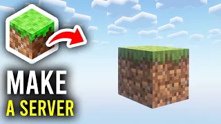 How To Make One Block Minecraft Server - Step By Step
