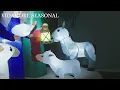 6 5FT Inflatable Nativity Scene